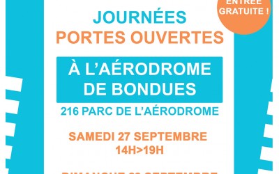 Journées Portes Ouvertes de l'aérodrome 27 et 28 septembre 2025