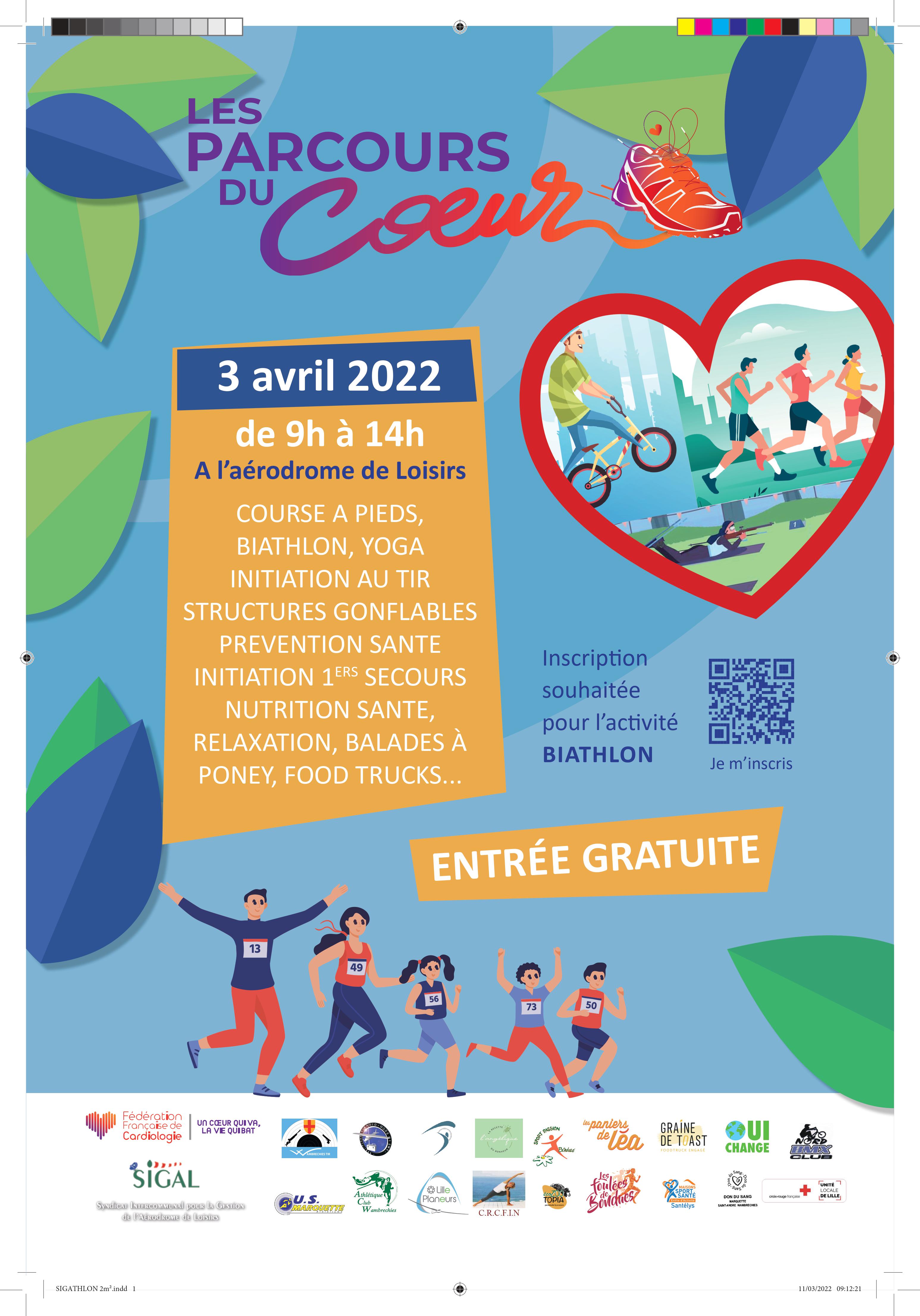 Affiche Parcours du Coeur